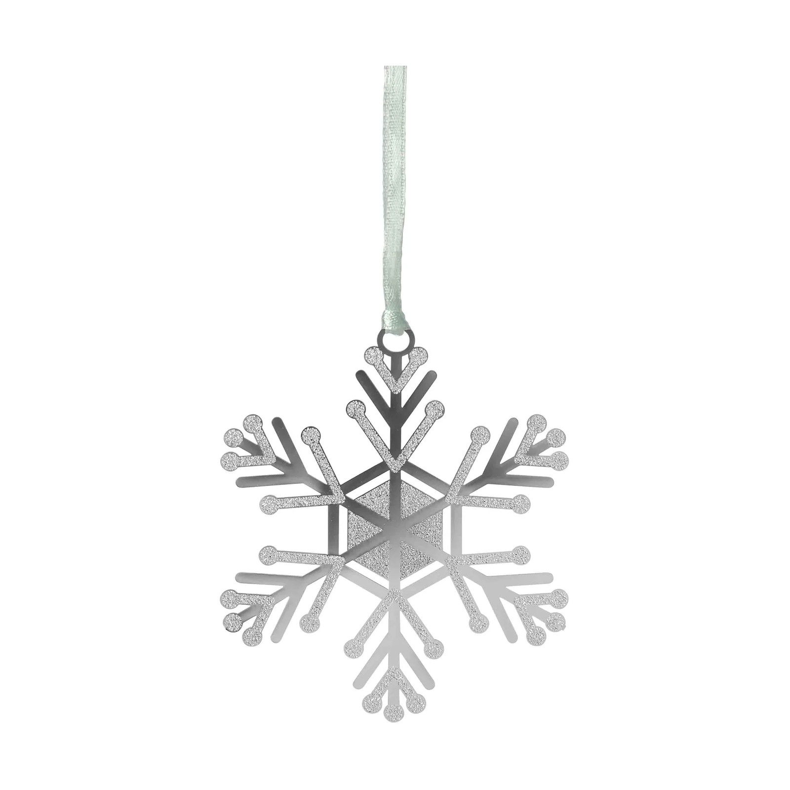 Pluto Design Let it snow decoratiehanger Zilver