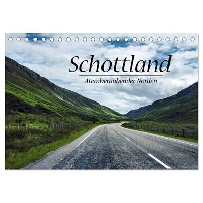 Schottland, Atemberaubender Norden (Tischkalender 2027 DIN A5 quer), CALVENDO Monatskalender