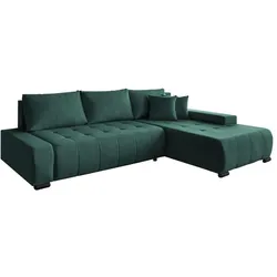 ECKSCHLAFSOFA Draco L Grün