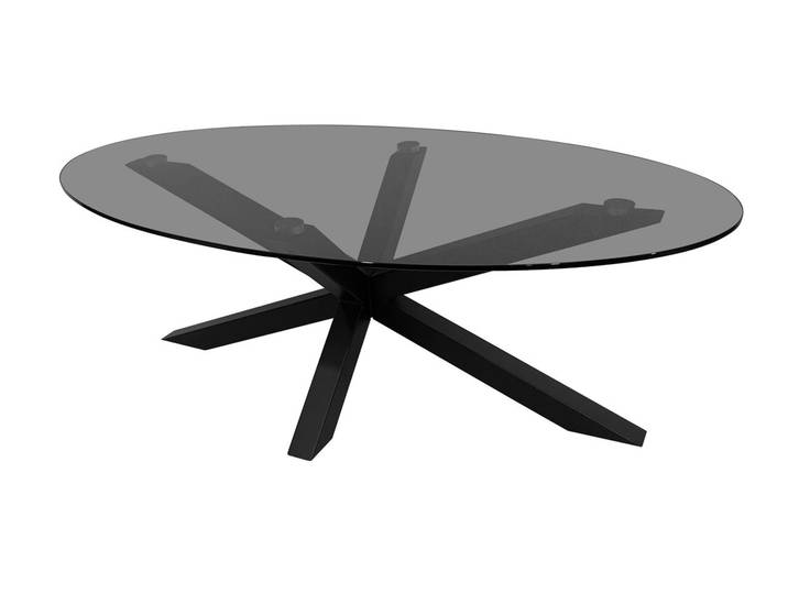 Z2 Couchtisch BERNADETTE, anthrazit, Glas