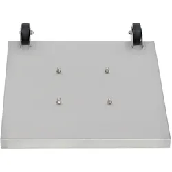 Securit® Fuß aus Edelstahl für "Stainless Steel" Displays, exkl. Display bzw. Pfosten 5,7x38,3x38,3cm | 7,5kg