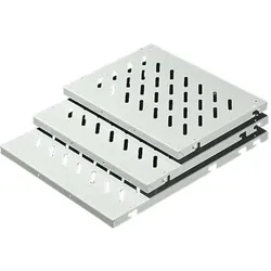 Rittal Geräteboden, Serverschrank Zubehör, Grau