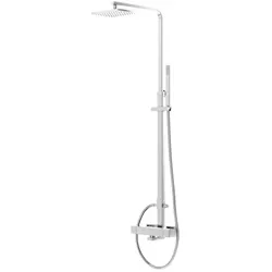 Steinberg Serie 160 Brauseset 1602721 mit Aufputz Thermostatarmatur, Regen-/Handbrause, chrom