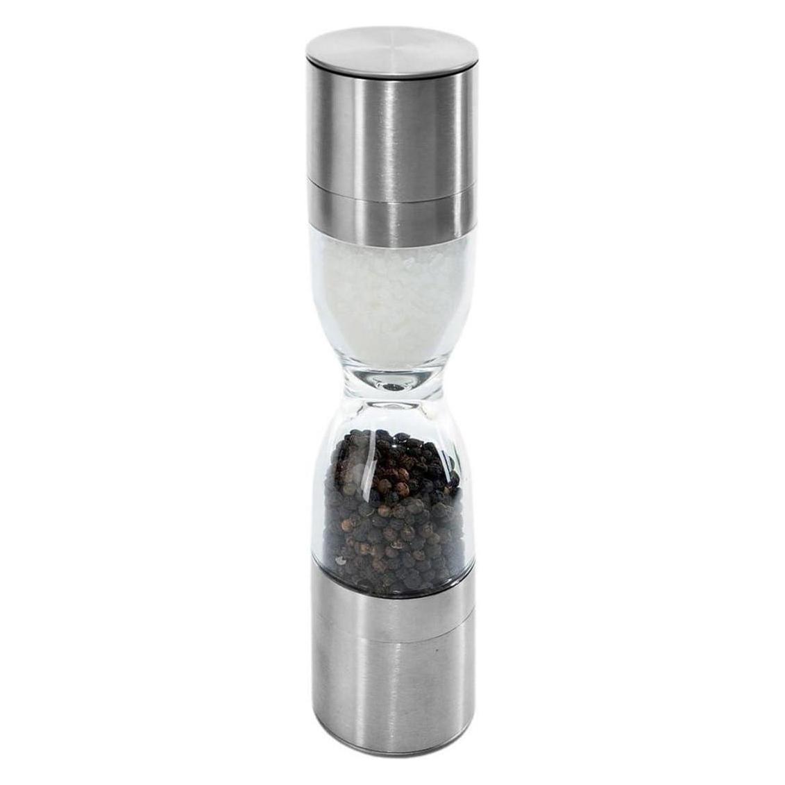Orion Gewürzmühle 2IN1 DUO-MÜHLE FÜR SALZ- UND PFEFFER-SANDUHR (Pfeffer, Salz) (36042770)