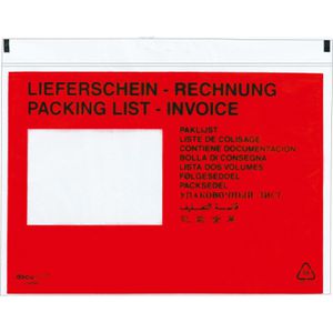 VP Lieferscheintaschen C5, 160 x 240 mm, 250 Stück