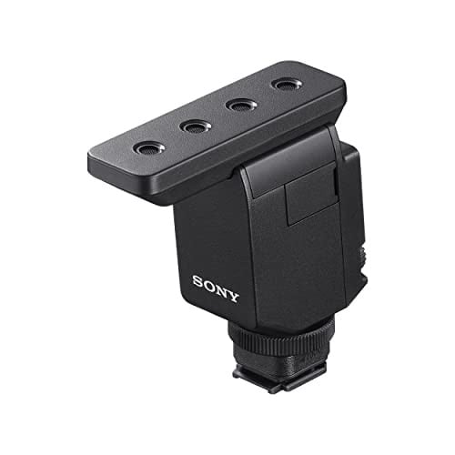 Sony ECM-B10 digitale camera microfoon - Zwart