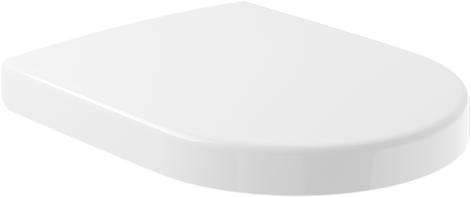 Villeroy und Boch Villeroy & Boch Subway 9M55Q101 WC Sitz  Scharniere Edelstahl, weiß, mit Quick Release