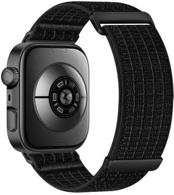 Everyday Crate Huawei Watch Fit 5 Fit 5 Pro Fit 4 Nylon Watch Band Breathable Hook And Loop Sport Strap black