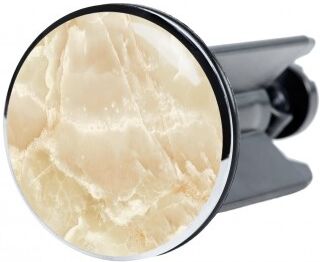 WCShop24 Waschbeckenstöpsel Marmor Natur