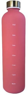 Universal Stock Sports Water Bottle Large Capacity Gradient Gym Water Bottle With Leak Resistant Lid red