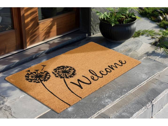 Fussmatte KAYOOM Natural Guard 225 , hellbraun, B:40cm H:17,5mm L:60cm, Kokos, Teppiche, Fussmatte, Türmatte, Eingang, Kokos