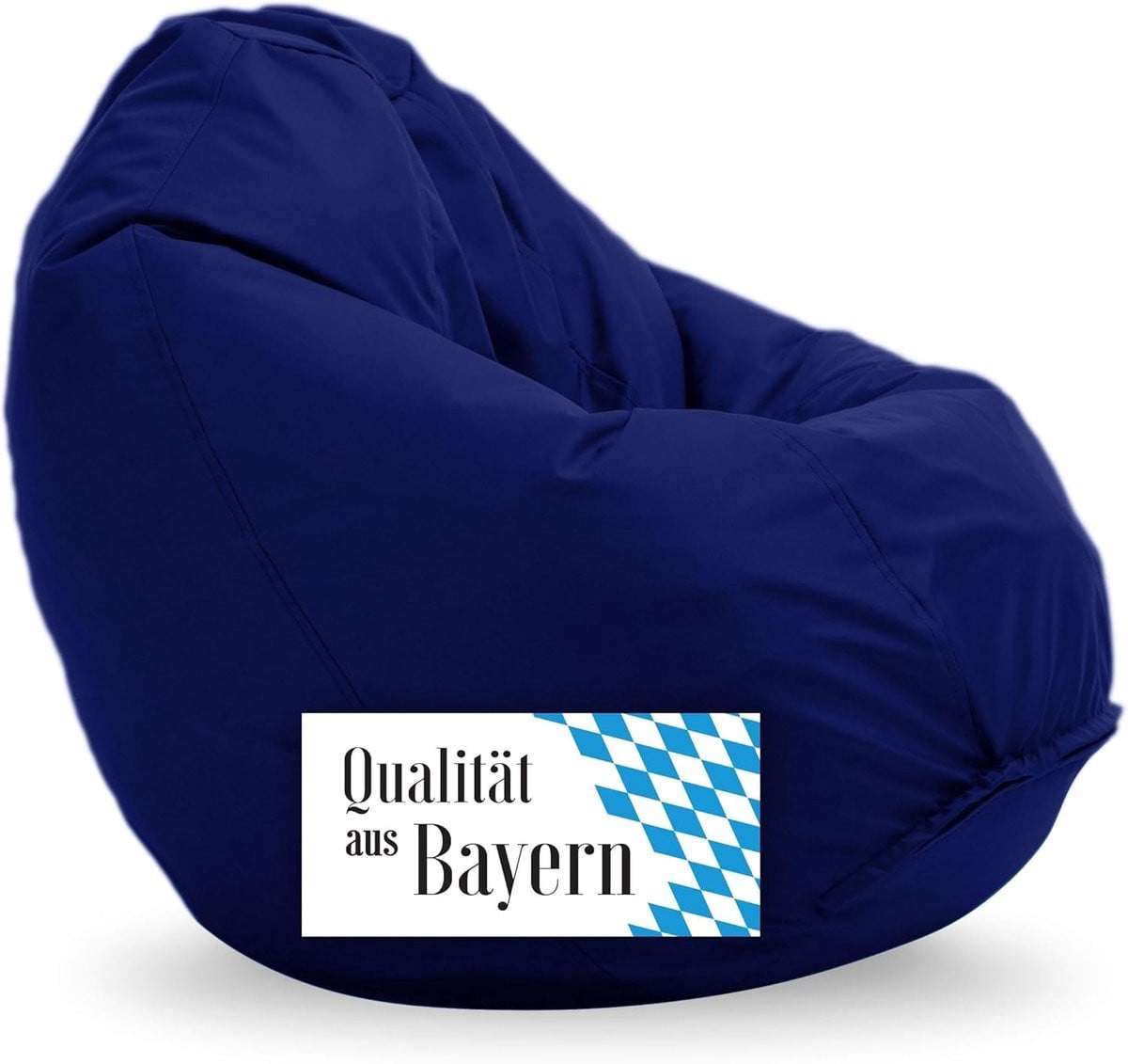 Zitzak Classico Peervorm - Koningblauw - 90 x 90 cm