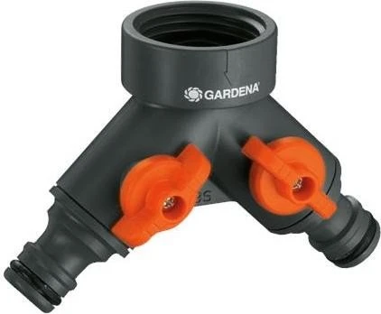 Gardena 2-Wege-Ventil, für Wasserhähne G1"-Gewinde