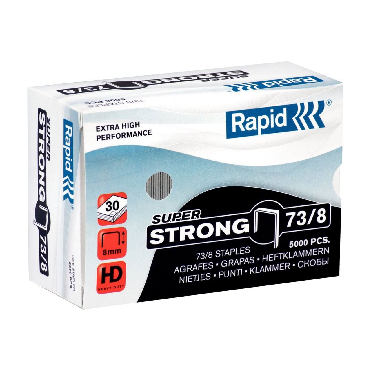 Rapid Heftklammern Super Strong 73/8, galvanisiert