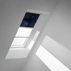 VELUX Verdunkelungs-Rollo Duo DFD S08 4653SWL Kids Universum, Schiene weiß