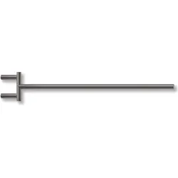 Mikado Handtuchreling 40 cm dunkles Metall matte mit PVD-Beschichtung