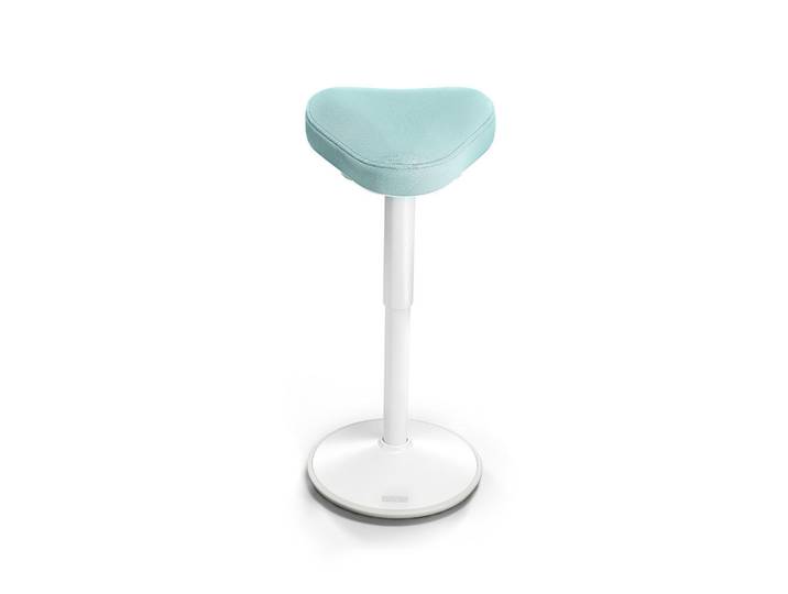 Clouvou Bürohocker Nexus Mint, Mintgrün, Metall, Füllung: Schaumstoff, 36x82x36 cm, Büromöbel, Bürostühle, Bürohocker