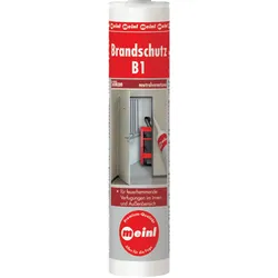 Silikon Brandschutz B1 -  weiß