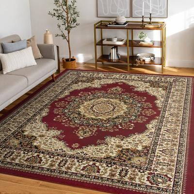 Alise Rugs Soho Traditional Medallion Indoor Area Rug