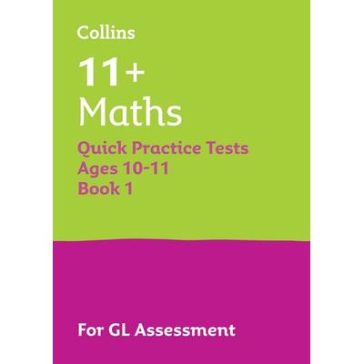 11+ Maths Quick Practice Tests Age 10-11 (Year 6) Set A, Taschenbuch von Letts 11, Collins Reference, 978-1-84419-915-0