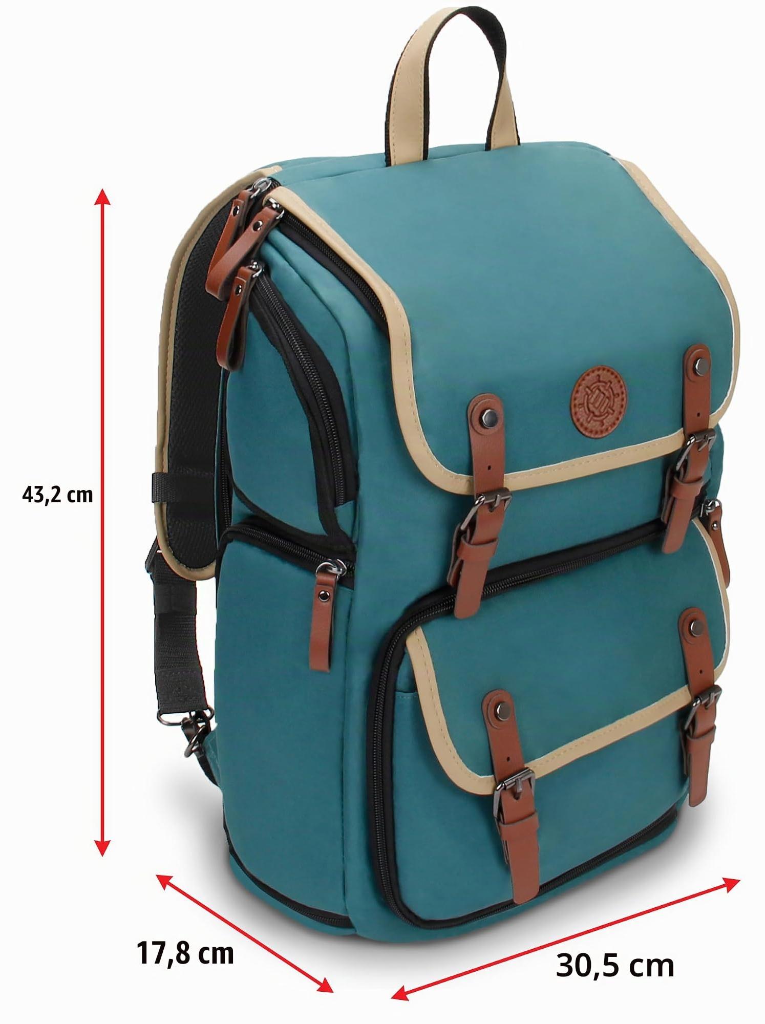 TCG-Rucksack für Sammelkarten, grün, 16,5 l, wasserdicht