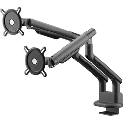 One for All Monitor Halterung Design Dual schwarz (Tisch, 35", 9 kg), Monitor Halterung, Schwarz