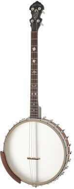 Gold Tone IT-19 Irish Tenor Banjo w/Bag Vintage Brown Satin