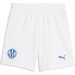 Puma, Unisex, Sporthose, Short Kinder OM 2026/27 (140), Weiss