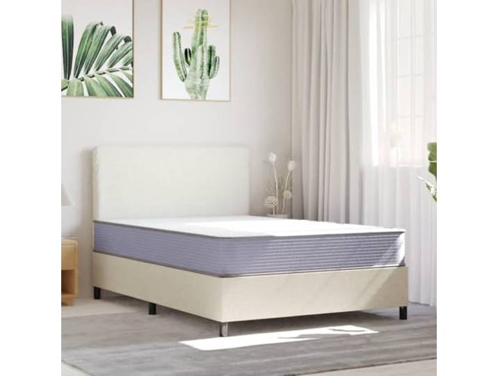 RJPLMFV Schaumstoffmatratze, 140 x 190 cm, doppelseitig Mäßig weich, federfrei, mehrlagig, atmungsaktiv, geräuschabsorbierend, komprimiert in Box