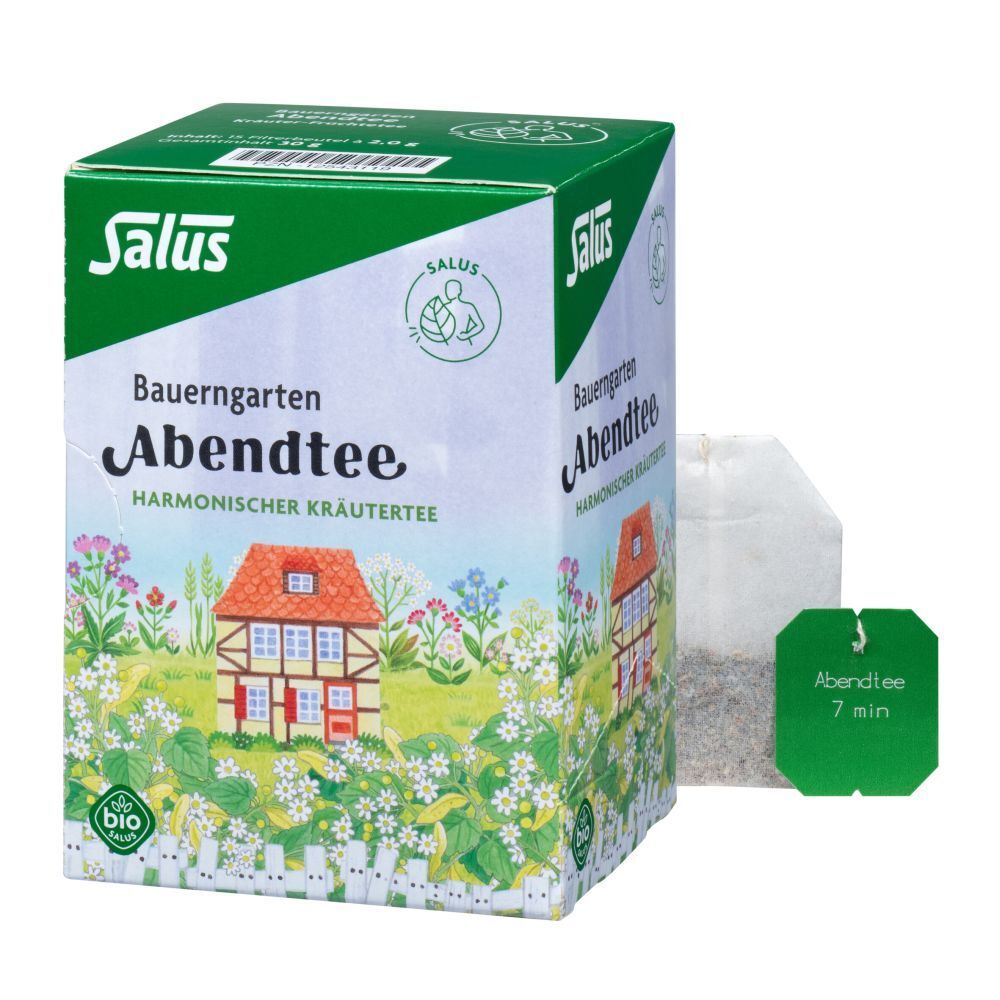 BAUERNGARTEN-Tee Abendtee Kräutertee Salus Fbtl. 15 St Filterbeutel