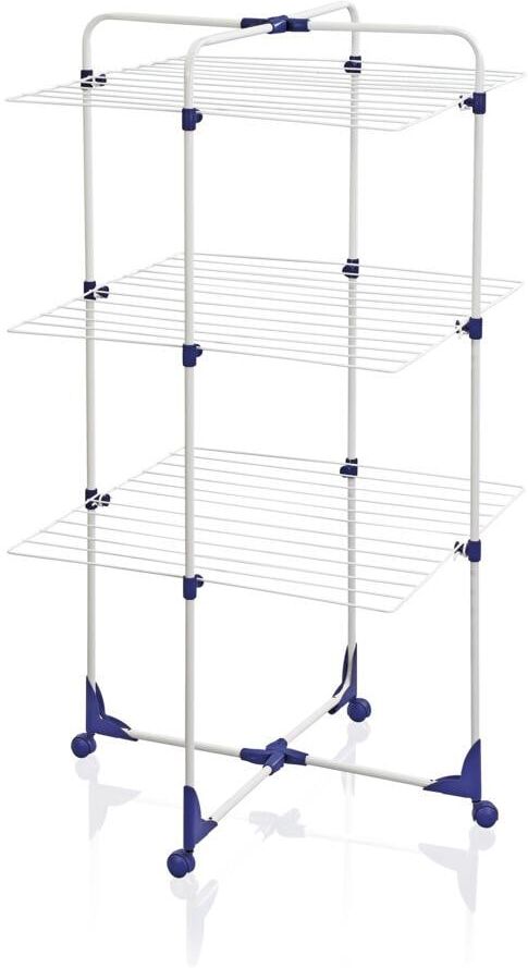 Turmwäscheständer LEIFHEIT "Classic Tower 270", weiss (weiß), B:68cm H:126cm T:68cm, Wäscheständer, Turmwäscheständer weiß Einheitsgröße