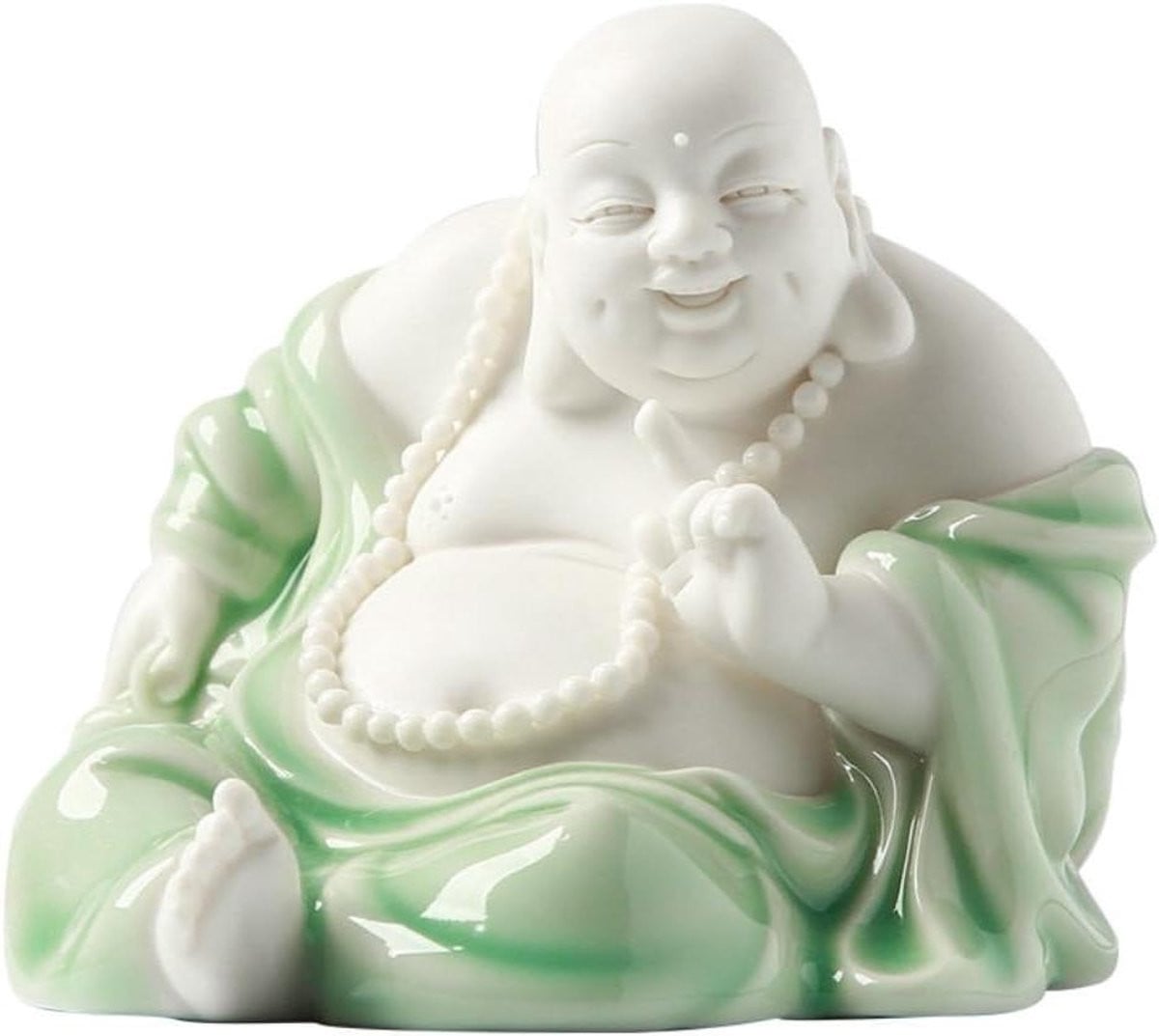 Lachende Boeddha Sculptuur - Zen Decoratie voor op tafel