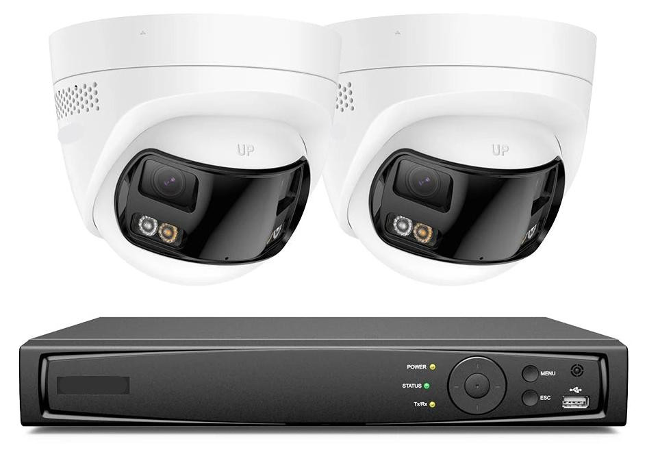 Selius Beveiligingssysteem met 2 Camera's 8MP 4K Ultra HD Videobewaking