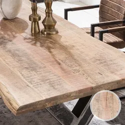SIT Tops & Tables Tischplatte Mango Massiv  – erhältlich in 5 Größen