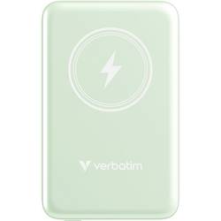 Verbatim Charge n Go Magnetic Wireless Powerbank 10000 mAh Fast Charge, Quick Charge 3.0, USB PD 3.0, Adaptive Fast Charge LiPo USB-C® Grün 32246