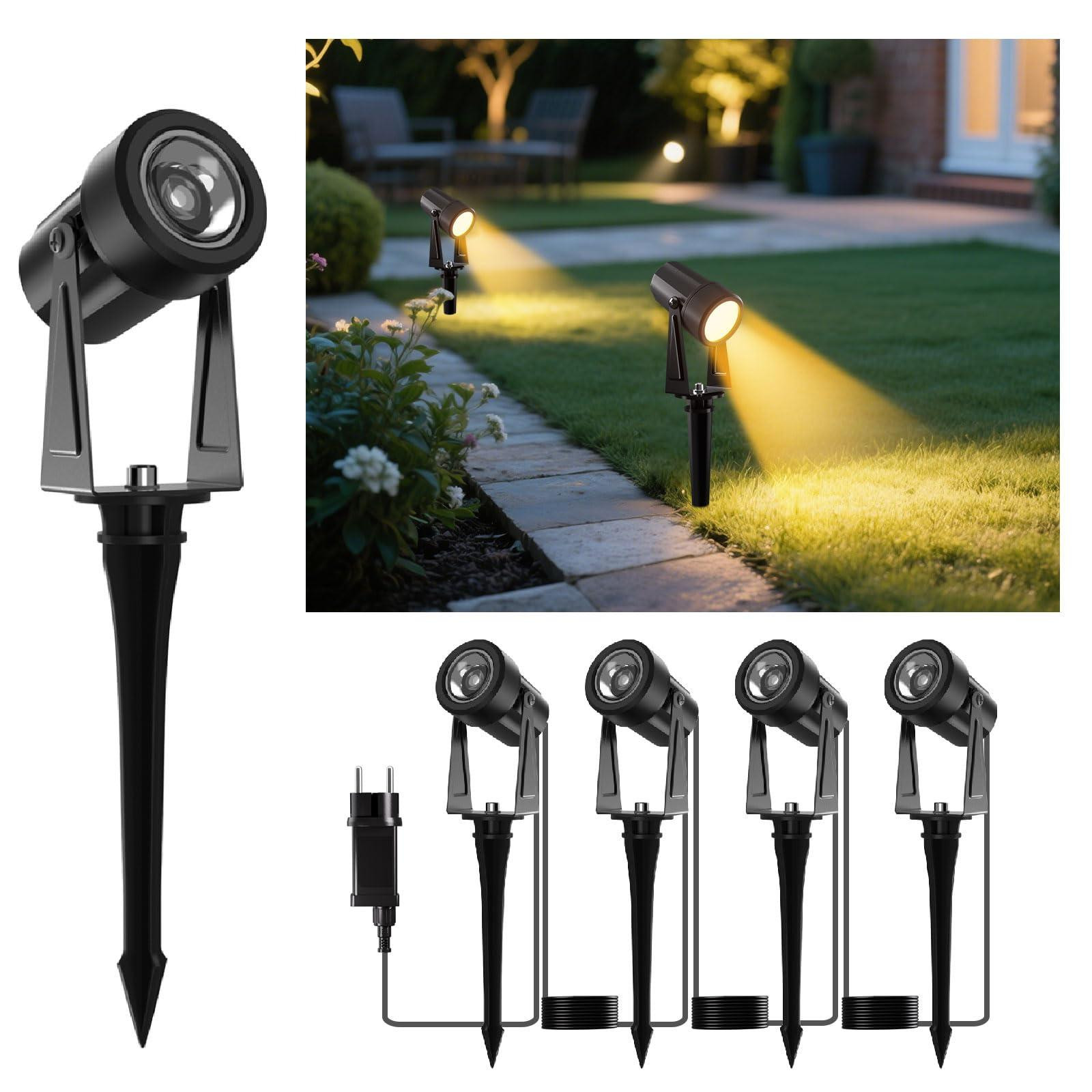 Selius LED Tuinverlichting Wandlamp IP65 Waterdicht Accentverlichting voor Pad en Tuin