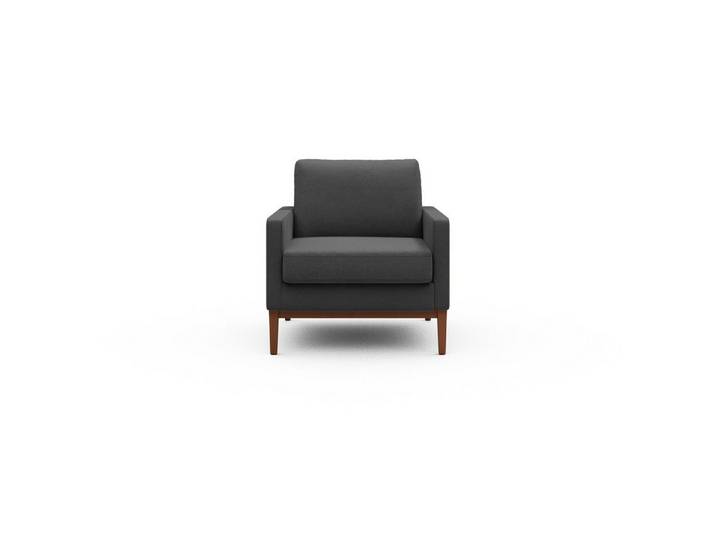 moebelfaktor Sessel Bodo, Retro-Design, elegante Linien, stabile Holzkonstruktion