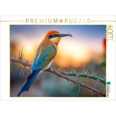 CALVENDO Puzzle Mit sicherem Schnabel wird die Beute präsentiert | 1000 Teile Lege-Größe 64x48cm Foto-Puzzle für glückliche Stunden, Sonstige von ,