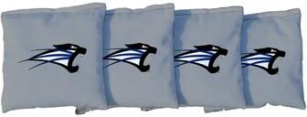 Skip's Garage Saint Francis Grey Cornhole Bags