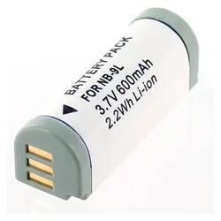 AGI 7454 - 600 mAh - 3,7 V - Lithium-Ion (Li-Ion) (Kamera Akku), Kamera Stromversorgung, Grau
