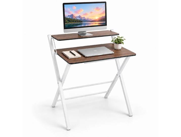 Relaxdays Klappbarer Schreibtisch Monitoraufsatz