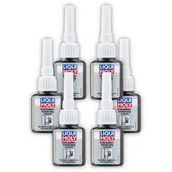 6x Schraubensicherung LIQUI MOLY 3801 mittelfest Schrauben-Sicherung Locktight 10g