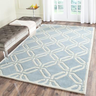 SAFAVIEH Handmade Chatham Daphne Modern Wool Rug