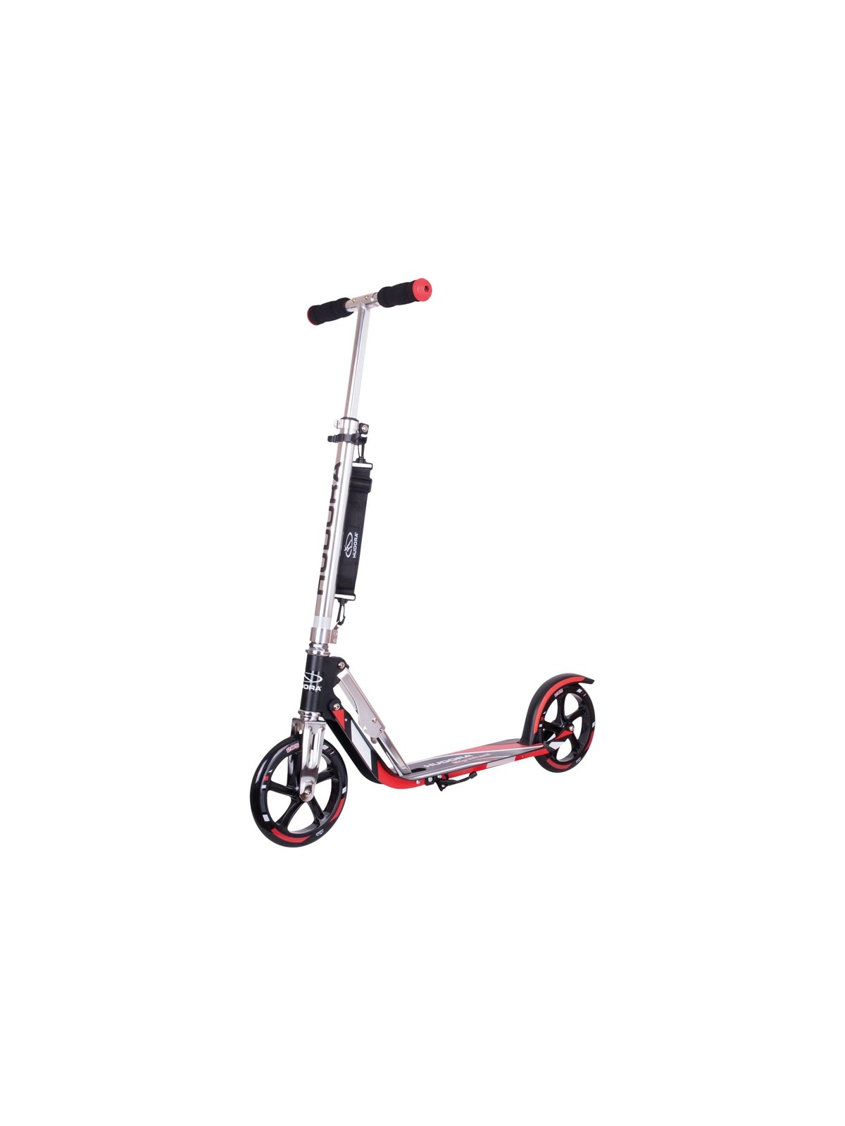 Hudora Scooter BIG Wheel Step RX205 - Black/Red