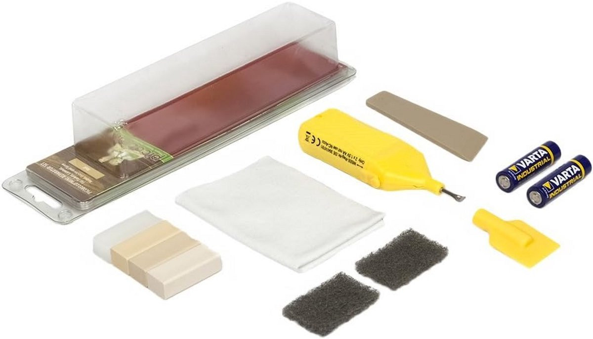 Reparatieset voor krassen in parket, laminaat en meubels
