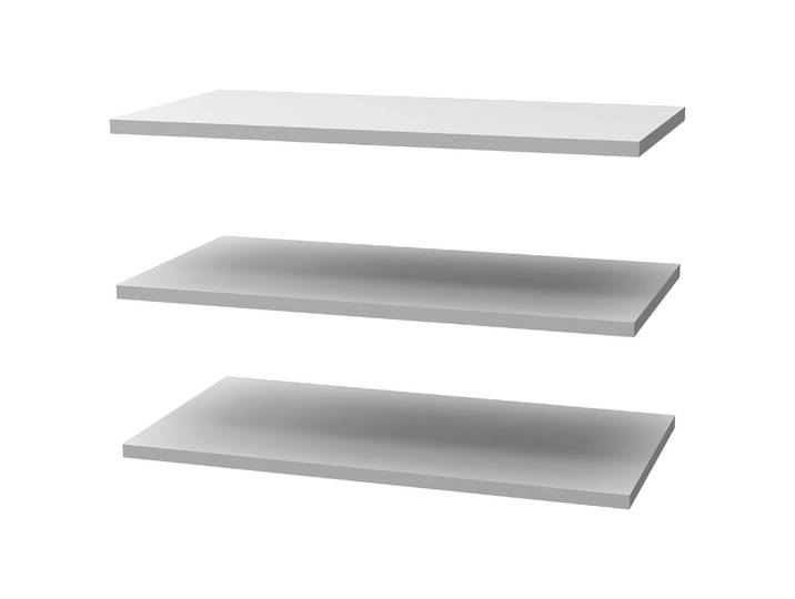 Étagères Ravenswood lot de 3 83 x 42 x 2cm Gris Panneau aggloméré