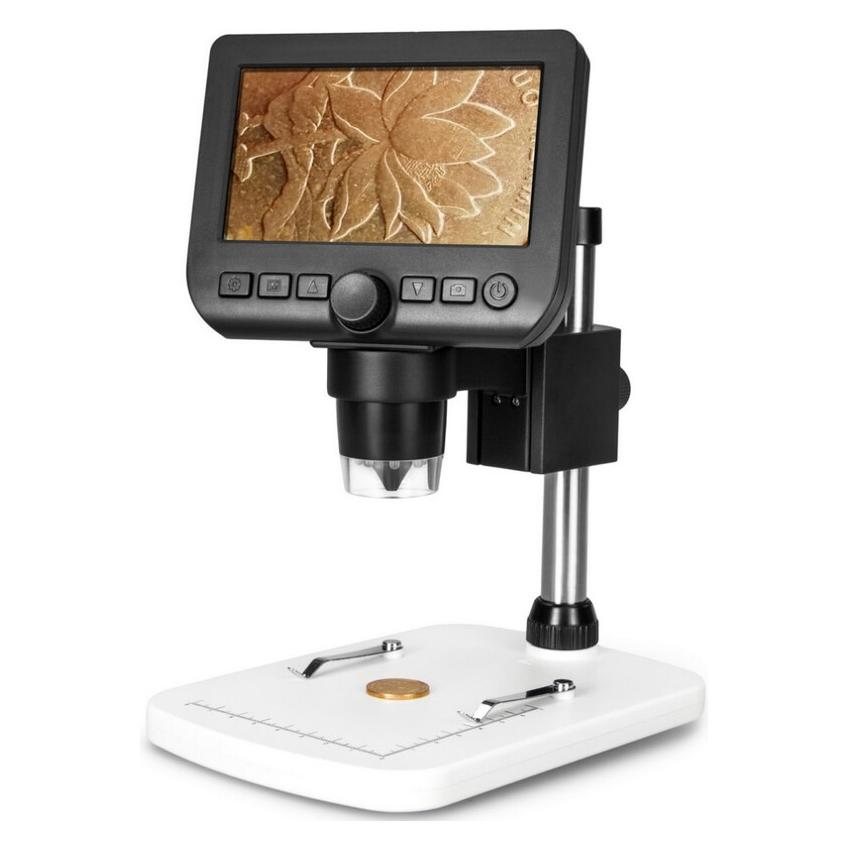 Levenhuk DTX 350 Digitales Mikroskop, schwarz/weiss (74768)