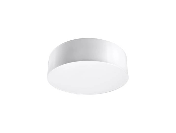 Design Deckenlampe „Arena“ - Ø 35 cm Weiss Sollux Lighting