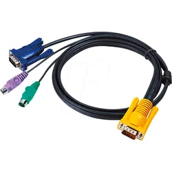 ATEN 2L-5203P - KVM-Kabel, VGA, PS/2, 3.0m