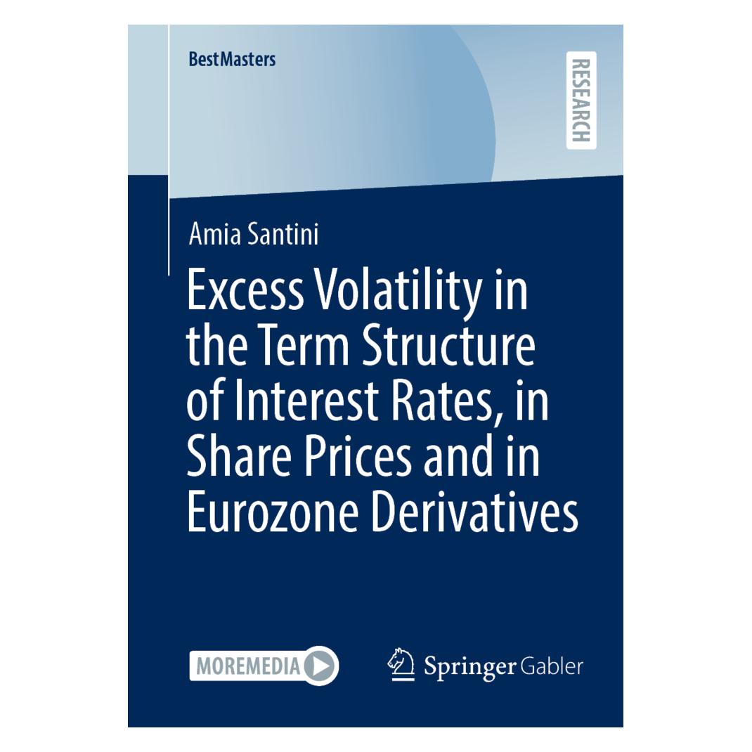 Springer Excess Volatility in the Term Structure of Interest Rates, in Share Prices and in Eurozone Derivativ (Deutsch, Englisch, Softcover, Amia Santini) (56829836)